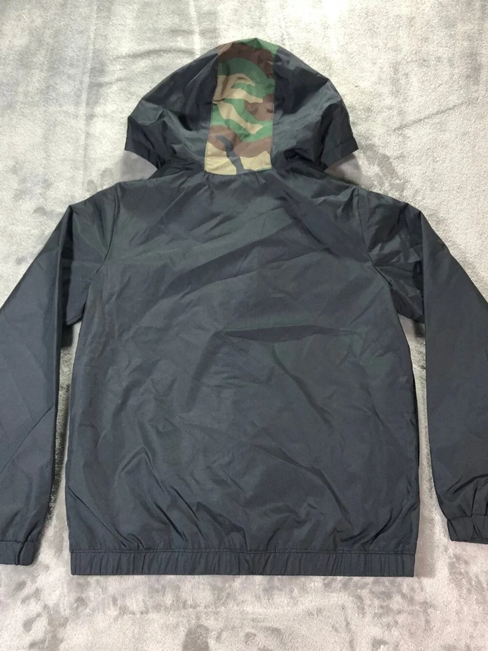 Converse Boys Camo Colorblock Windbreaker Jacket - Size M (10-12 Years) New NWT